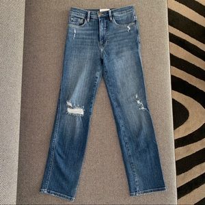 FRAME Denim Le Sylvie Straight Jeans